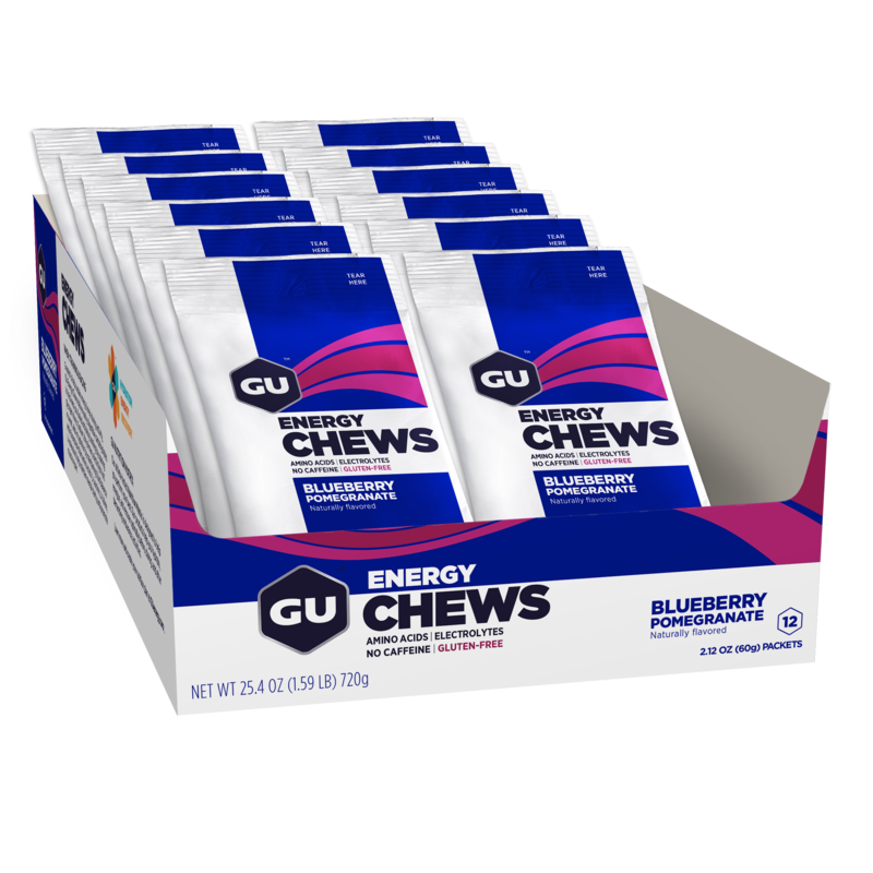 GU Energy Chews ENERGIAKARKKI Blueberry Pomegranate - Image 2