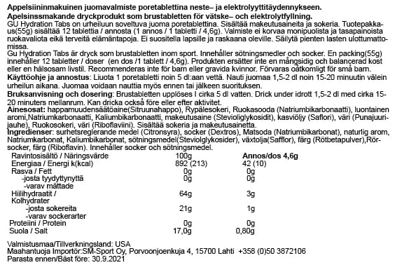 GU Hydration Drink Tabs - Orange - Image 2