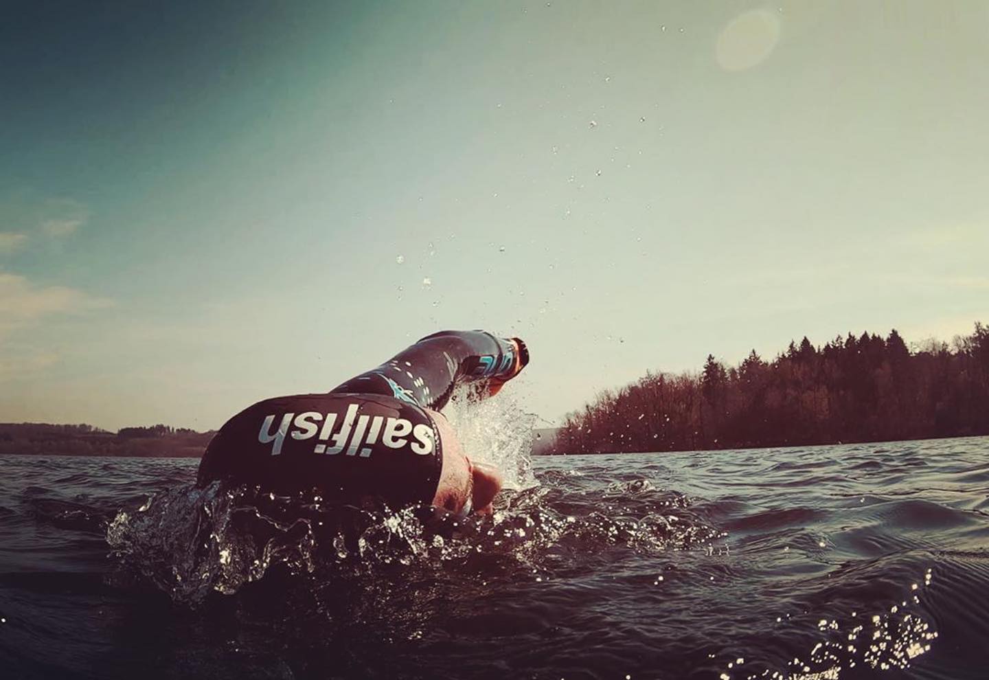 sailfish neopreeni uimalakki musta - Image 2