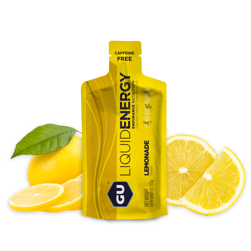 GU Liquid Energy geeli laatikko (12 kpl) - Lemonade