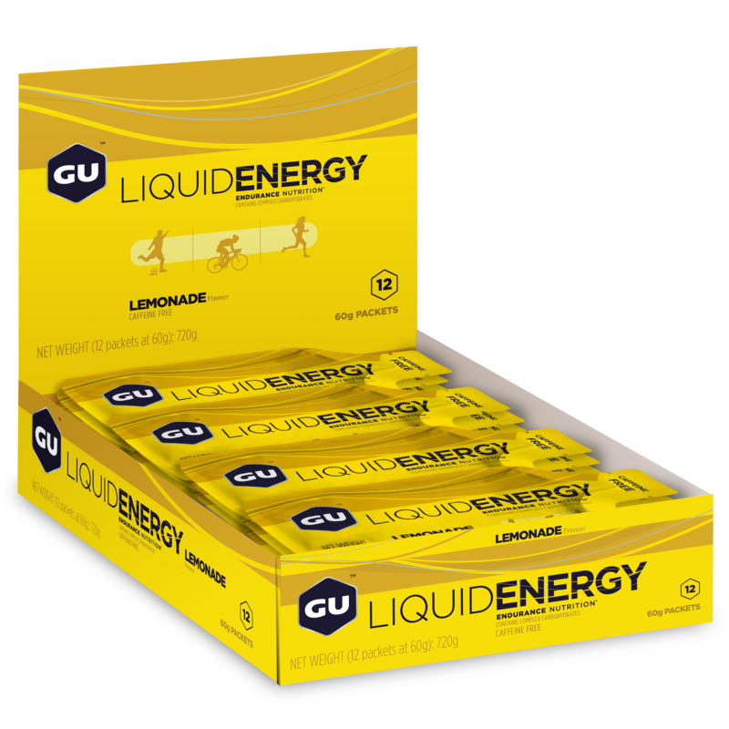 GU Liquid Energy geeli laatikko (12 kpl) - Lemonade - Image 4