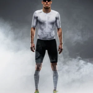 Fusion Tempo One tri suit White-Grey, miehet