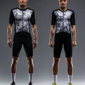 Fusion trisuit Tempo 2 black-magnesium-unisex mitoitus